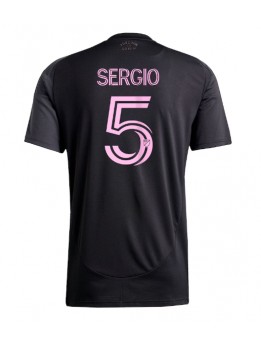 Billige Inter Miami Sergio Busquets #5 Bortedrakt 2025-26 Kortermet